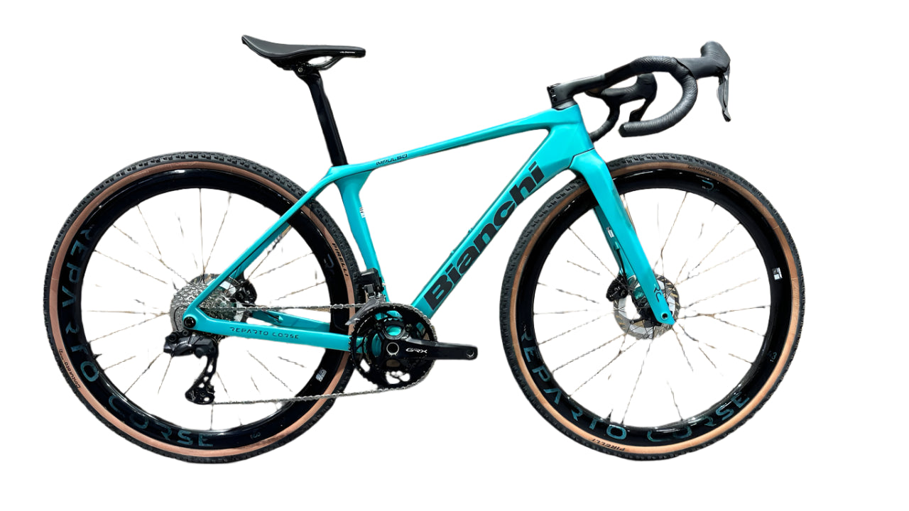 Bianchi Impulso RC 2025 - Shimano GRX Di2 2x12sp - Reparto Corse