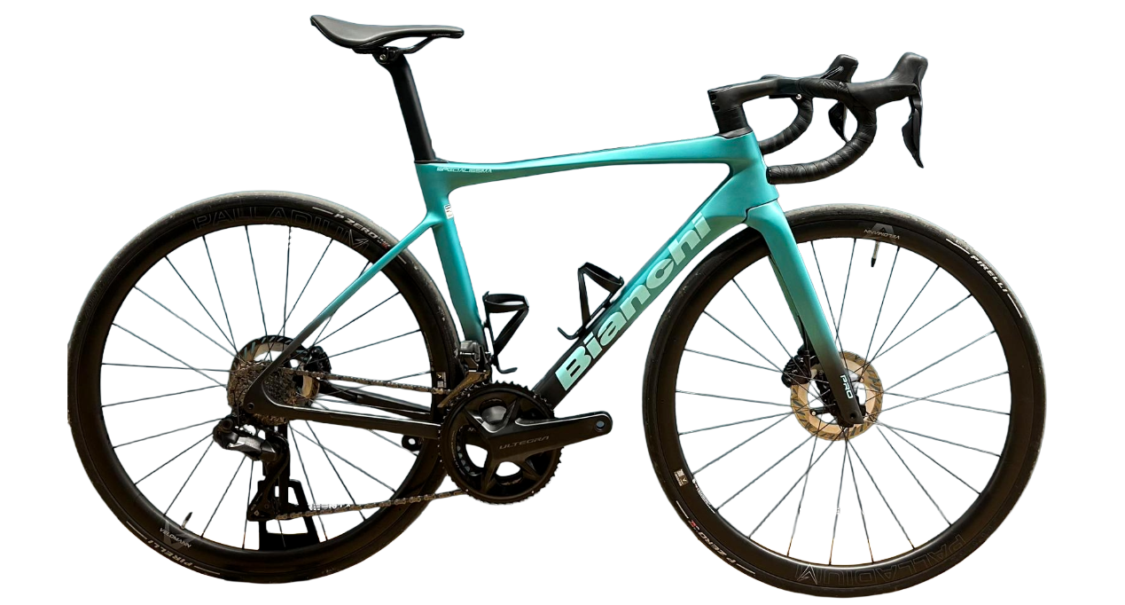 Bianchi Specialissima PRO 2025 - Shimano Ultegra Di2 - Velomann Palladium