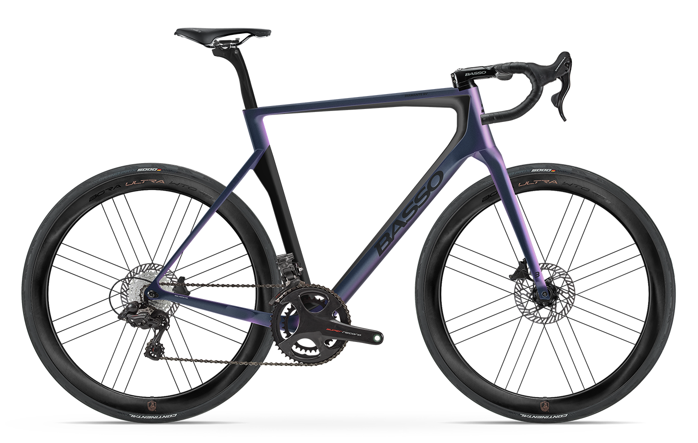 Basso Diamante SV - Shimano 105 Di2 2x12sp - RE38 Carbon – Image 3