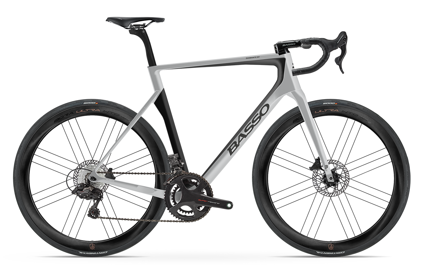 Basso Diamante SV - Shimano 105 Di2 2x12sp - RE38 Carbon – Image 2
