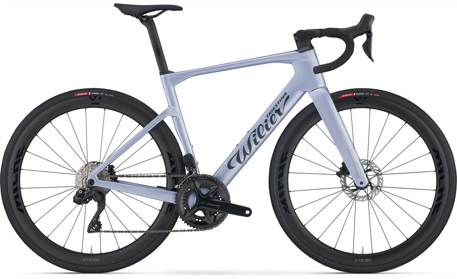 Wilier Wilier Rapida 2026 - Shimano 105 Di2 2x12sp - Miche Asfalto 45 Carbon