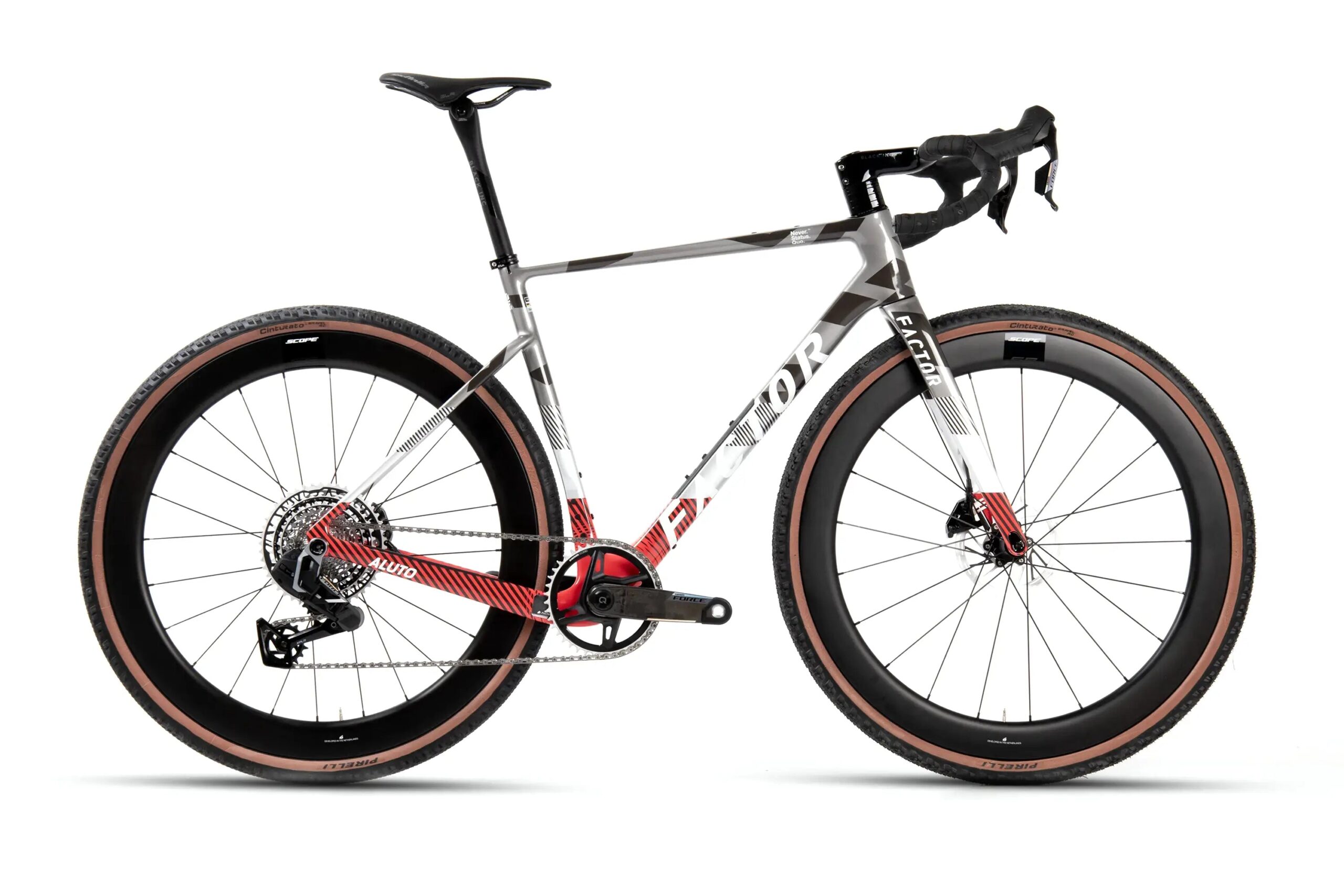 Factor Aluto 2026 - SRAM Force XPLR eTap AXS - Black Inc THIRTY FOUR