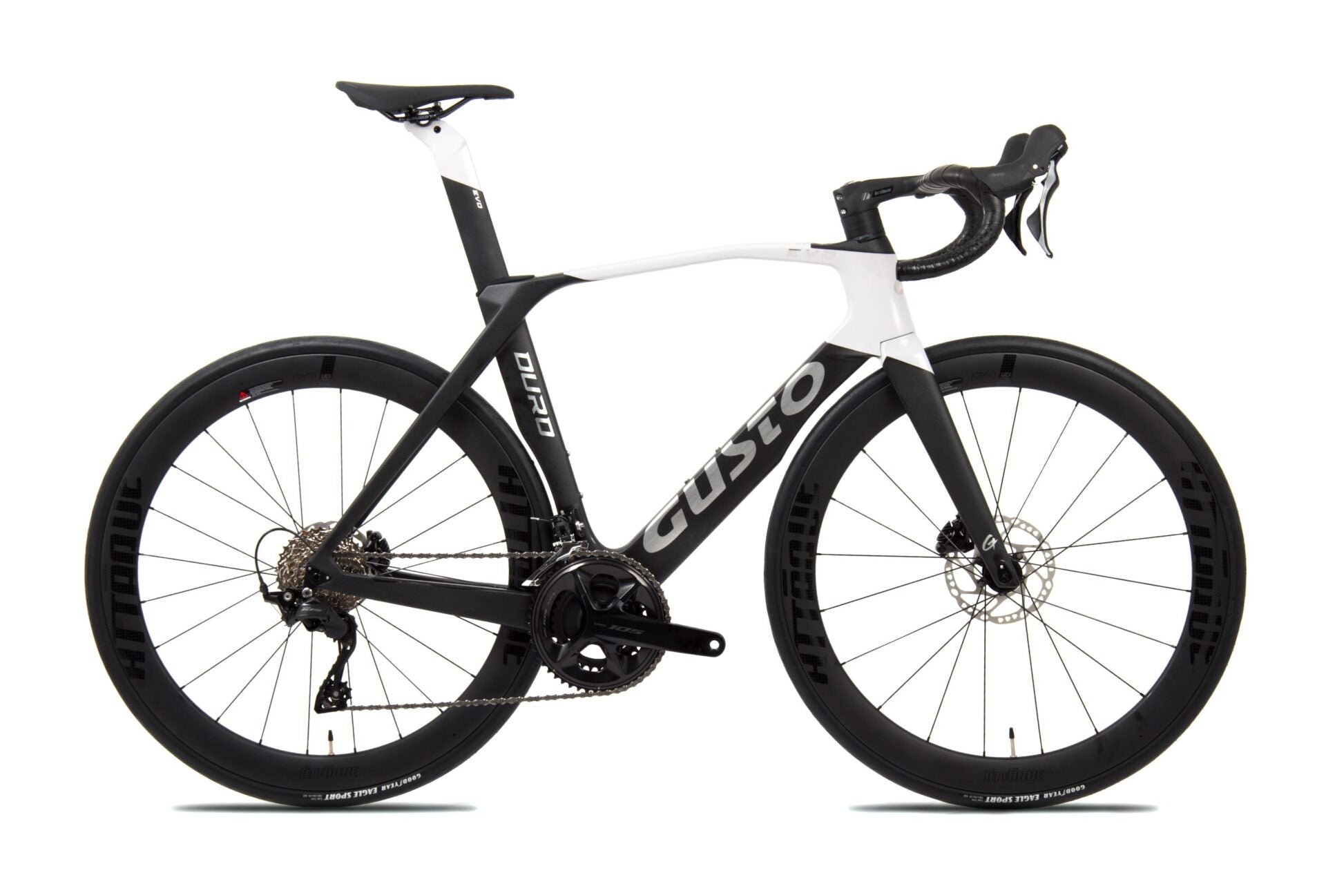 Gusto Duro EVO DB Elite Ultra 2024 - Shimano 105 2x12sp - ATTAQUE 50 carbon clincher