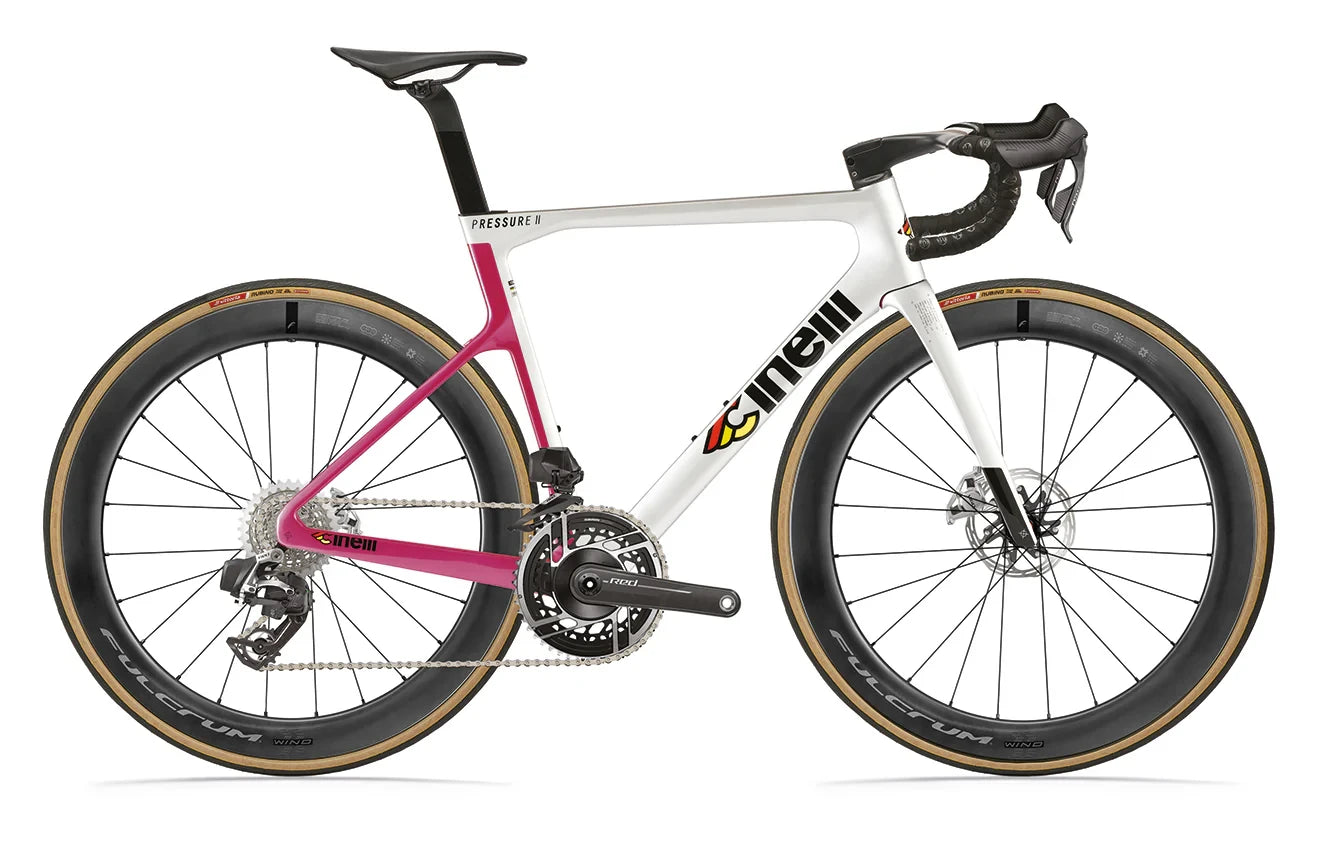 Cinelli Pressure 2 2026 - Sram Red Etap AXS 2x12sp - Fulcrum Wind 57
