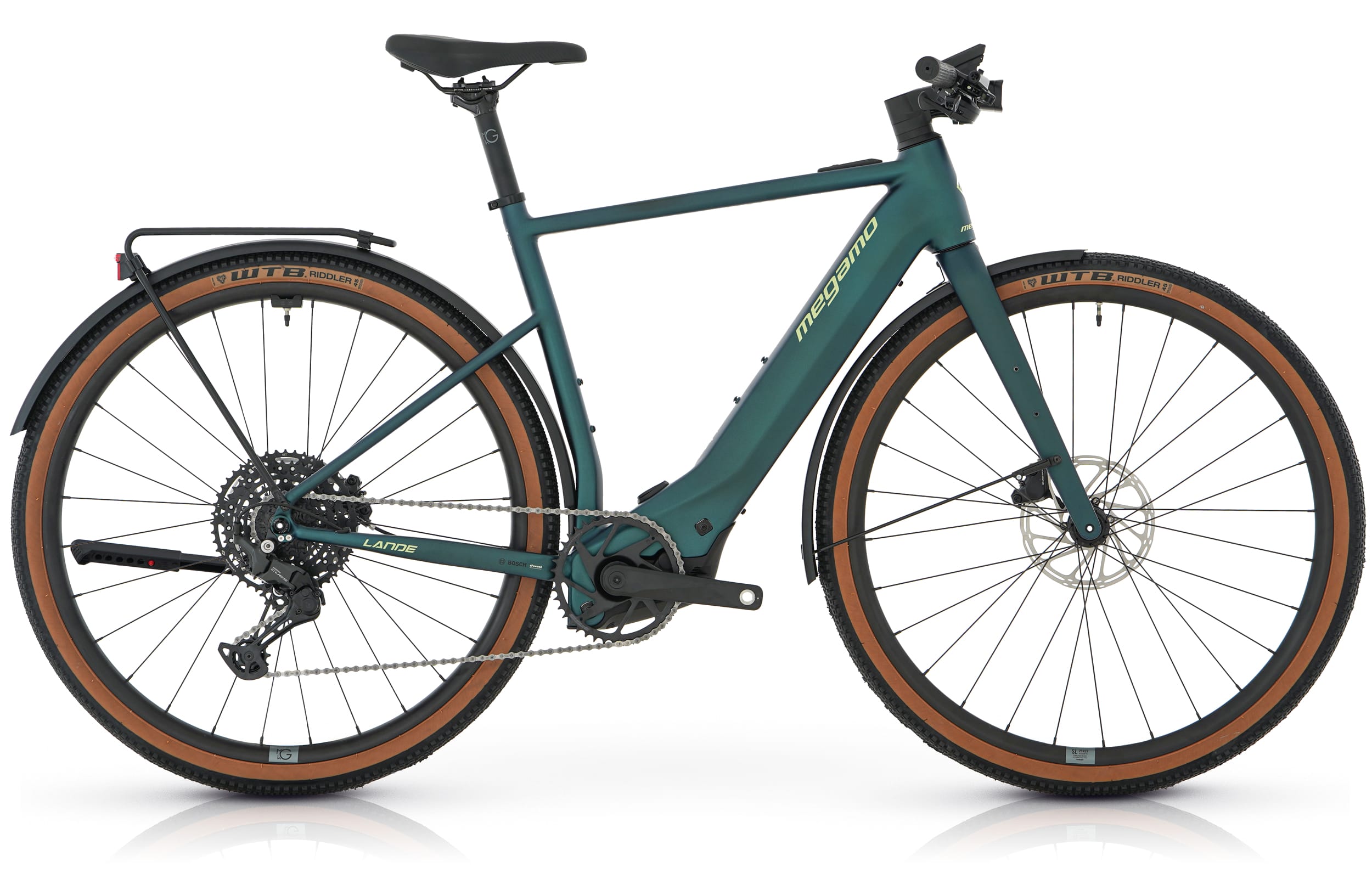 Megamo Lande Flat-Bar Equipped 2025 - Sram Apex 1x11sp - Megamo e-Gravel