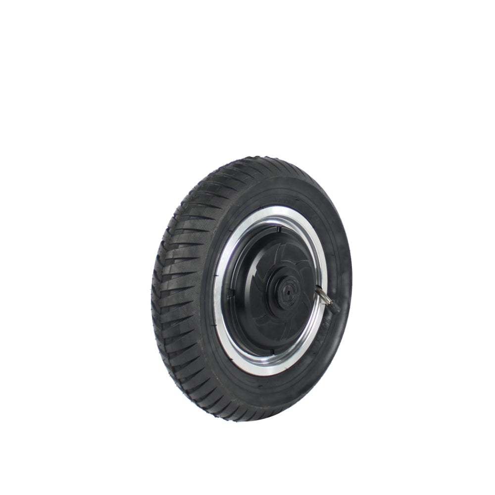 Roue moteur arrière avec pneu pour tricycle S2