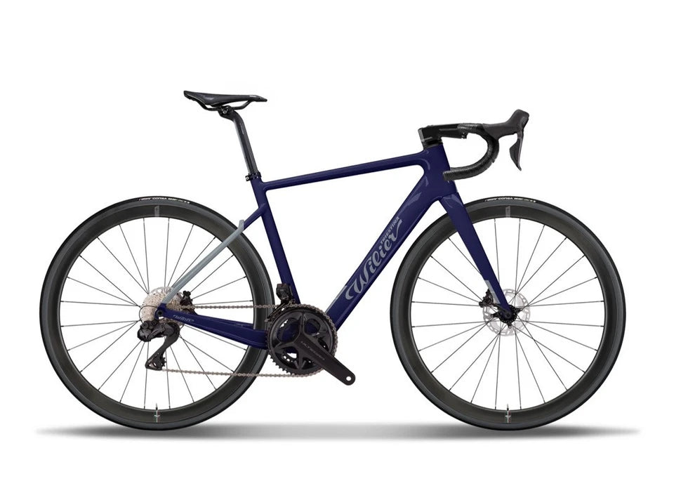 Wilier Garda Hybrid 2025 - Shimano 105 Di2 R7170 2x12sp - Wilier HY-NDR28AC Alloy