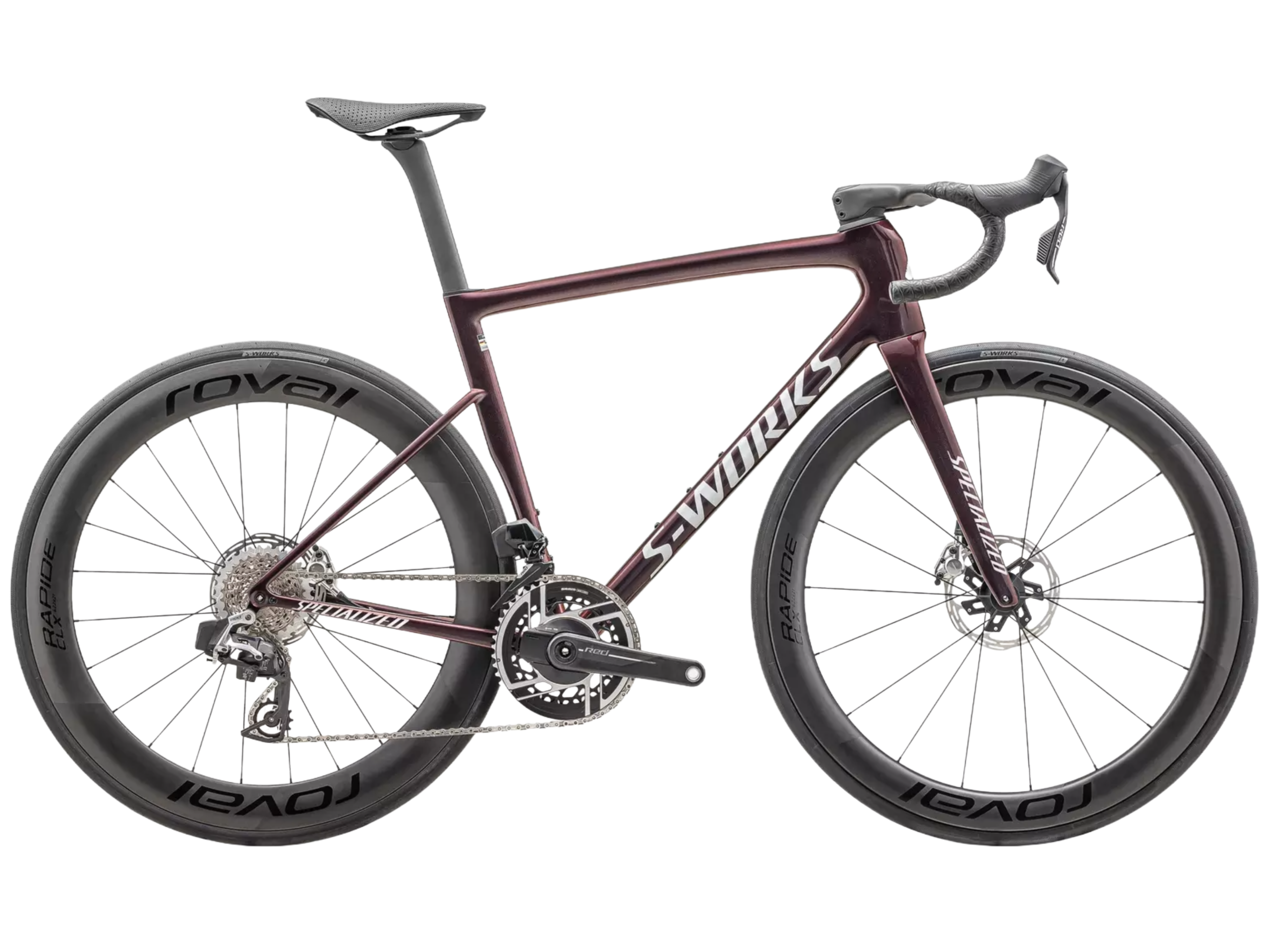 Specialized S-Works Tarmac SL8 2024 - Sram Red AXS 2x12sp - Roval Rapide CLX II