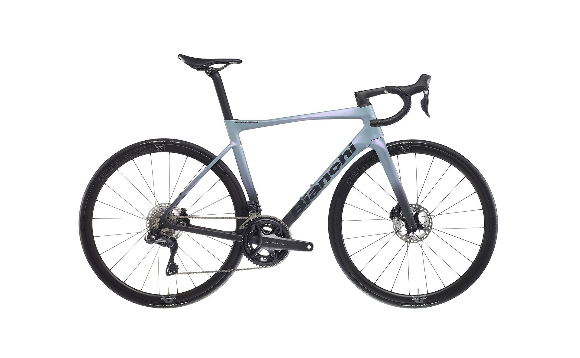 Bianchi Specialissima PRO 2024 - Shimano Ultegra Di2 2x12sp - Velomann Palladium