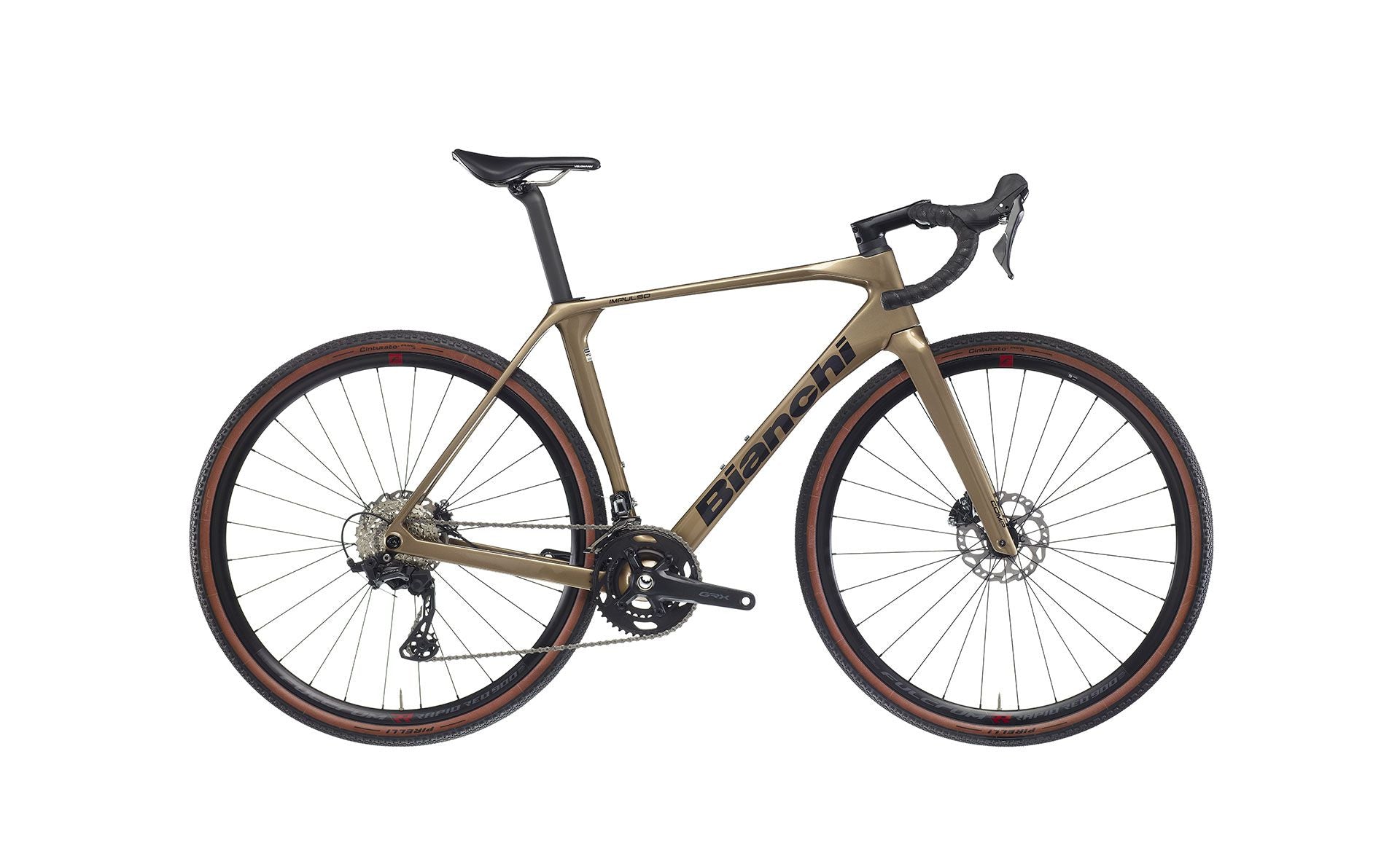 Bianchi Impulso 2024 - Shimano GRX 610 2x12sp - Fulcrum RapidRed 900