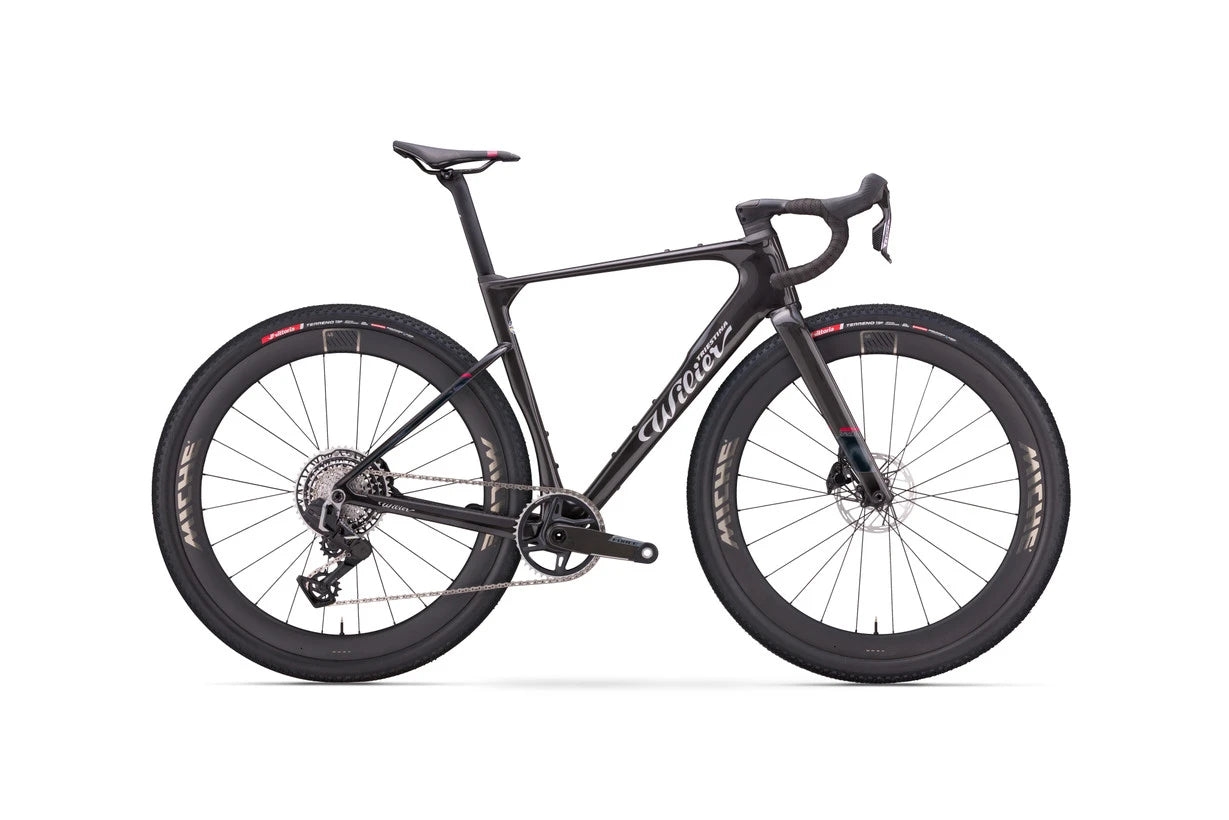 Wilier Rave SLR ID2 Rival XPLR E1 1X13 Graff Allroad 2026 - SRAM RIVAL XPLR AXS E1 1x13S - MICHE GRAFF ALLROAD