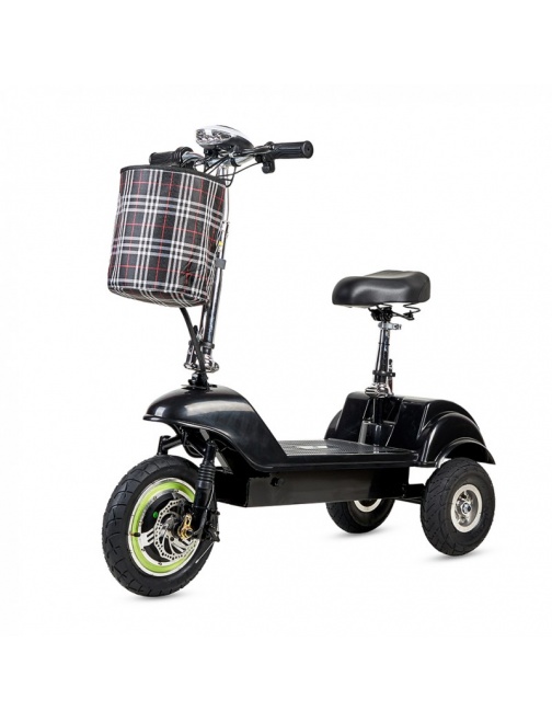 Medidas trottinette électrique 3 roues pour PMR et séniors 500 watts